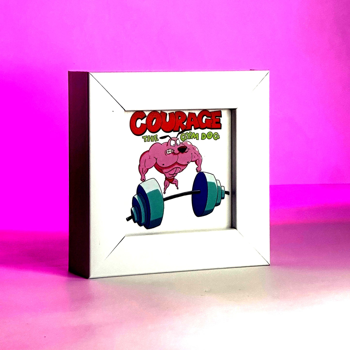 Courage- Mini Desk Frame by Wall Diaries