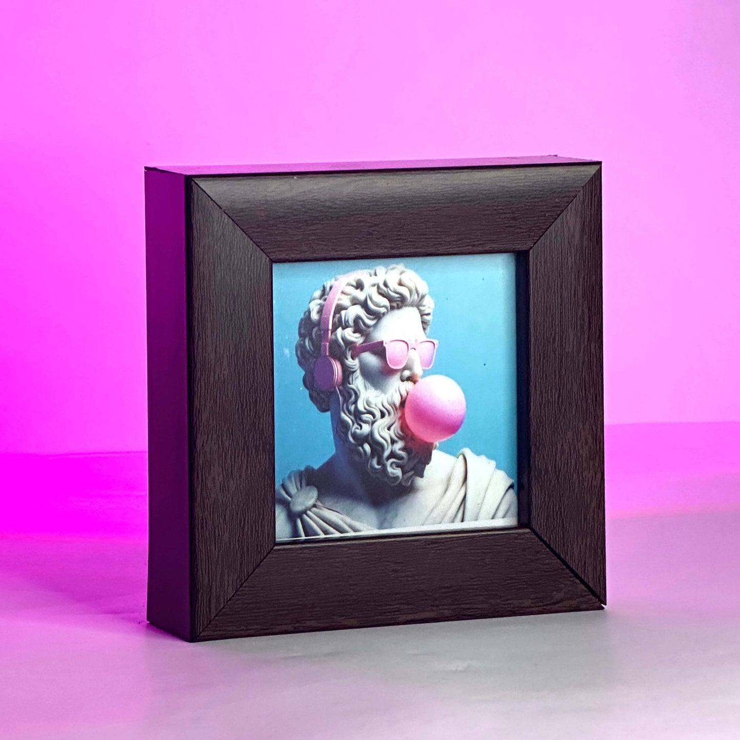 Bubblegum Stoic - Mini Desk Frame
